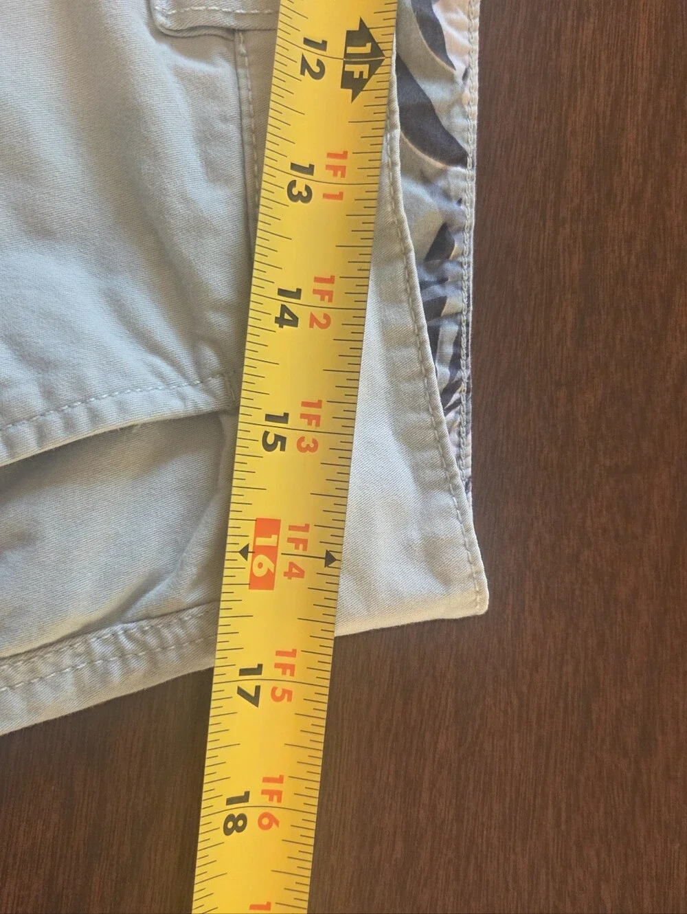 Free Planet Men's Light Khaki Flat Front Shorts